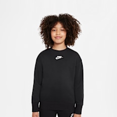 Nike Sportswear Club Fleece Crew Sweatshirt preto