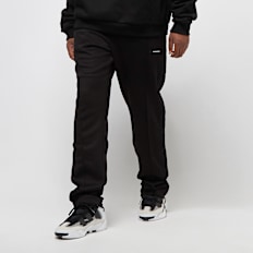 9N1M SENSE Rib Stripe Trackpants black crna