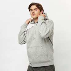 Carhartt WIP Hooded Chase Sweatshirt siva