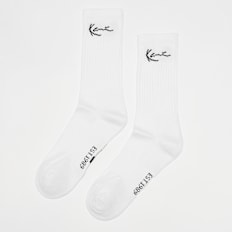 Karl Kani 3 PACK - Signature Socks weiß