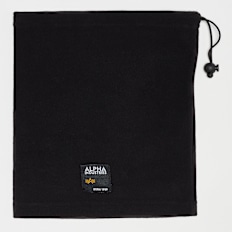 Alpha Industries Label Fleece Tube zwart