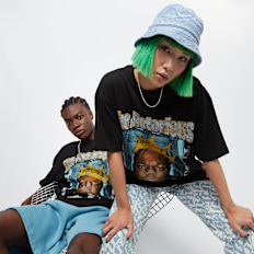 Artist by Mister Tee Biggie Crown Oversize Tee schwarz