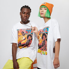 Artist by Mister Tee Biggie Ready To Die Oversize Tee bianco
