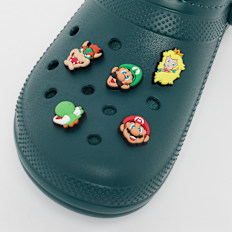 Crocs Jibbitz Super Mario 5 Pack multicolore