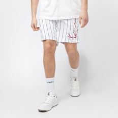 Karl Kani Signature Pinstripe Board Shorts weiß