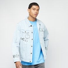 Karl Kani Retro Scribble Smiley® Denim Jacket blauw