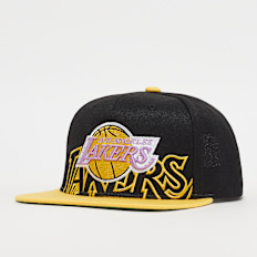 Mitchell & Ness Low Big Face Snapback HWC NBA LA Lakers multicolor