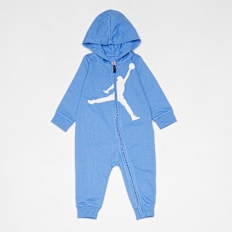 Jordan Junior JDB HBR JUMPMAN HOODED COVERALL niebieski