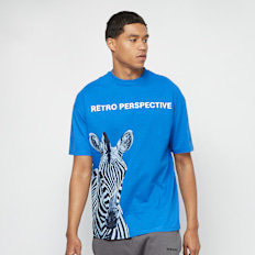 9N1M SENSE Zebra T-Shirt blau