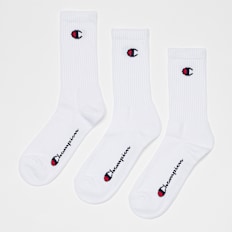 Champion 3 PACK - Crew Socks blanc
