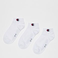 Champion 3 PACK - Quarter Socks blanc