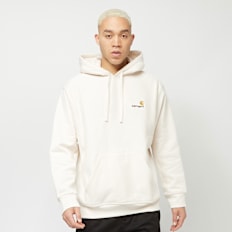 Carhartt WIP Hooded American Script Sweatshirt beige