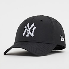 New Era 9Forty MLB Black White New York Yankees schwarz