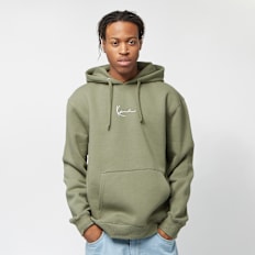Karl Kani Small Signature Essential Hoodie zelena