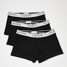Lacoste Underwear TrunkBOXER Court Sous-Vetements noir