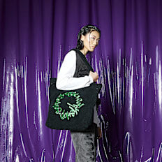 Urban Classics 032c WORKSHOP Tote Bag black noir