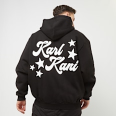 Karl Kani Chest Signature OS Full Zip Star Hoodie schwarz