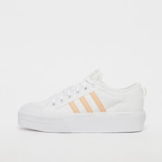adidas Originals Sneakersy Platform Nizza Mid Recycled biały
