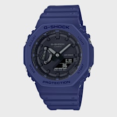 G-SHOCK G-Shock Absolute Toughness GA-2100-2AER blue bleu