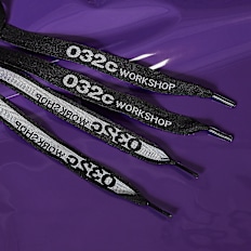 SNIPES x  032c WORKSHOP Laces schwarz