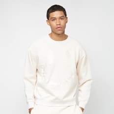 Market Smiley Oversized Crewneck Sweatshirt beige