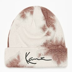 Karl Kani Signature Tie Dye Beanie braun