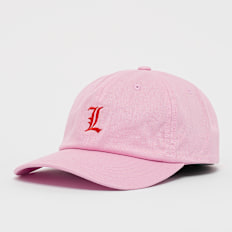 Mister Tee Letter L Pink Low Profile Cap rose