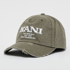 Karl Kani Retro Washed Trucker Shaped Cap verde