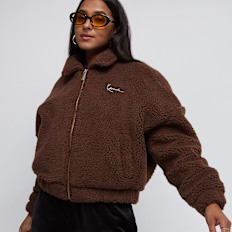 Karl Kani Chest Signature Teddy OS Jacket braun