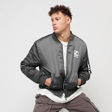 Karl Kani OG Satin College Jacket grau