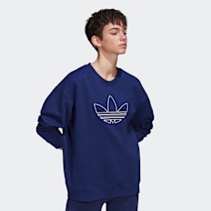 adidas Originals Oversized Sweatshirt plava