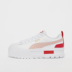 PUMA Mayze Lth Jr (GS) weiß