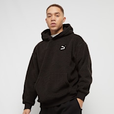 PUMA Classics Sherpa Hoodie schwarz