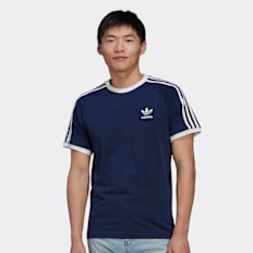 adidas Originals adicolor 3-Stripes T-Shirt blauw