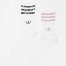 adidas Originals Glitter Crew Socks (2 Pack) bijela