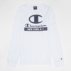 Champion Long Sleeve Crewneck T-Shirt bijela