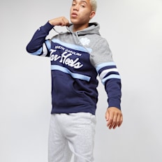 Mitchell & Ness Ncaa Head Coach Hoody University Of North Carolina blauw