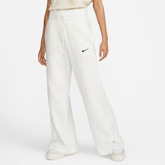 Nike Sportswear Phoenix Fleece Women's High-Waisted Wide-Leg Sweatpants branco