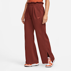 Nike   Sportswear Everyday Modern High-Waisted Fleece Open-Hem Pants vermelho