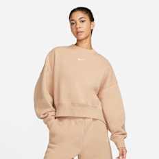 Nike Sportswear Phoenix Fleece Crewneck braun
