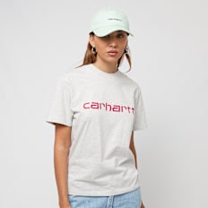 Carhartt WIP W' S/S Script T-Shirt siva