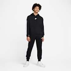 Nike Sportswear Sport Essential Fleece Hooded Track Suit schwarz