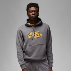 Jordan Flight MVP Jumpman Men's Fleece Pullover gris