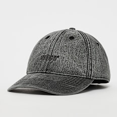 SNIPES Small Logo Acid Washed Baseball Cap zwart