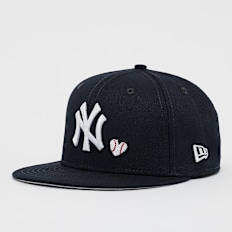 New Era Team Heart 5950 10112 Bosred Otc blauw