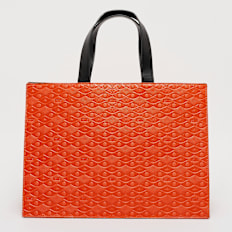 PEQUS Asteria Tote Bag Embossed oranje
