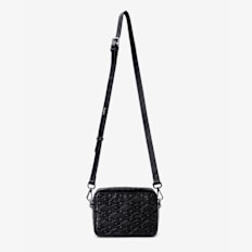 PEQUS Astéria Messenger Bag Embossed noir