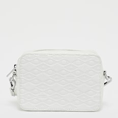 PEQUS Astéria Messenger Bag Embossed weiß