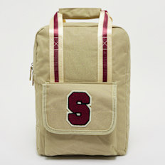 SNIPES College Letter Double Pocket Backpack beige