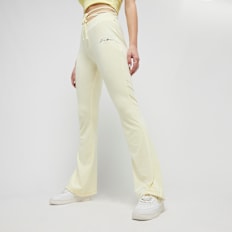 FUBU Signature Velours Flared Leggings beige
